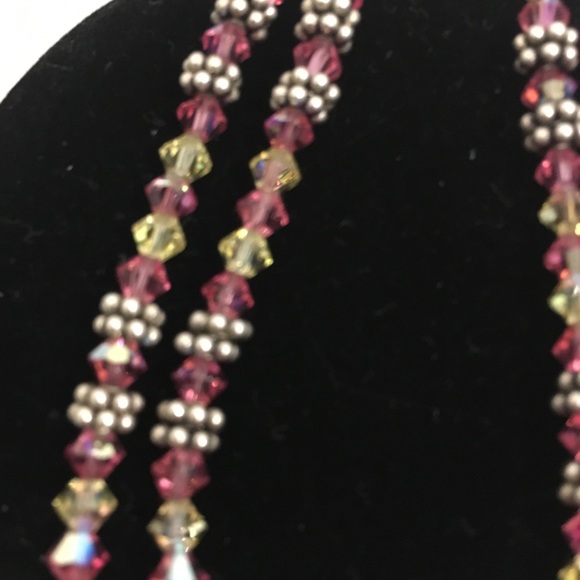 - - *Set of 2* Elyse Ryan Pink Crystal Jewelry - Picture 4 of 4